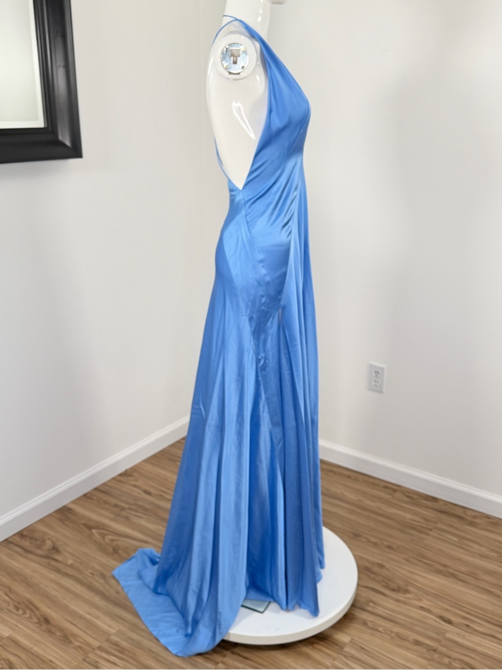 Michael Lo Sordo Alexandra Silk-Satin Gown Size Us 2 — image 8 of 8